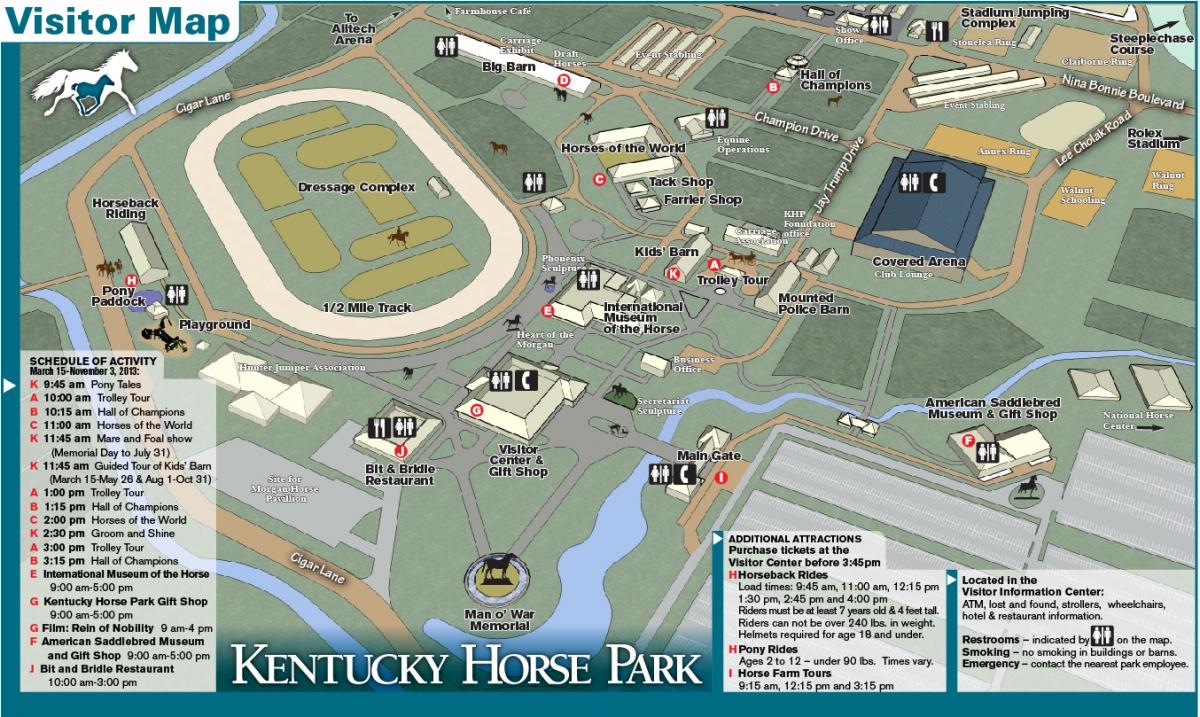 Kentucky Horse Park State Park, Lexington, KY - GPS, Campsites, Rates